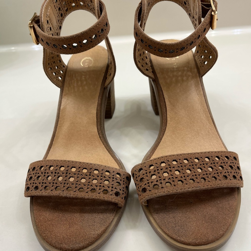 Cato Brown Suede Sandal Size 8